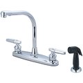 Olympia Two Handle Kitchen Faucet in Chrome K-5271